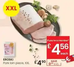 HiperDino Secreto de cerdo oferta