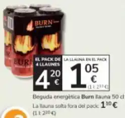 Consum Burn - beguda energètica oferta