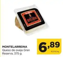 Alimerka Montelarreina - queso de oveja gran reserva oferta