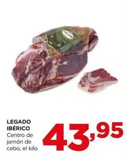 Alimerka Legado ibérico - centro de jamón de cebo oferta