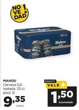 Alimerka Mahou - cerveza 0,0 tostada oferta