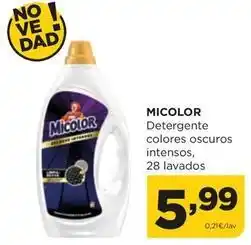 Alimerka Micolor - detergente colores oscuros intensos oferta