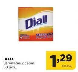 Alimerka Diall - servilletas 2 capas oferta