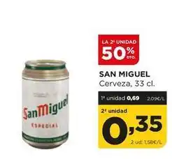 Alimerka San miguel - cerveza oferta