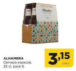 Alimerka Alhambra - cerveza especial oferta