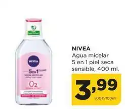 Alimerka Nivea - agua micelar 5 en 1 piel seca sensible oferta