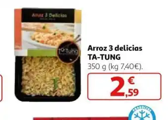 Alcampo Arroz 3 delicias TA-TUNG oferta
