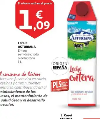 Alcampo LECHE ASTURIANA oferta