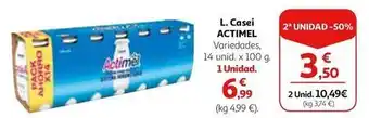 Alcampo Danone - l. casei actimel oferta