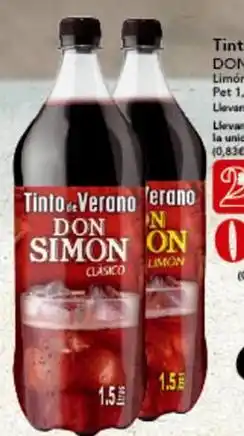 Gadis Don simón - tinto de verano oferta