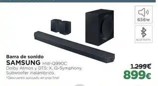El Corte Inglés Barra de sonido oferta