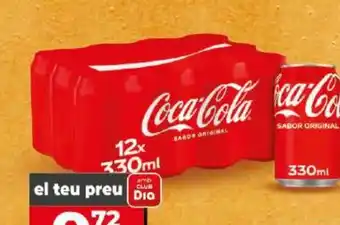 Dia Coca Cola original pack-12 x 33 cl oferta