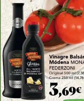 Gadis Vinagre Balsámico Módena MONARI FEDERZONI oferta