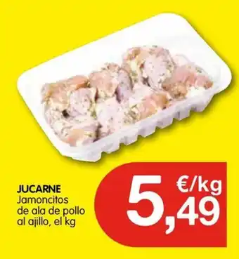 CashDiplo JUCARNE Jamoncitos de ala de pollo al ajillo, el kg oferta