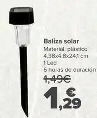 Carrefour Baliza solar oferta