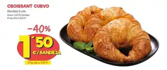 AhorraMas Croissant curvo oferta