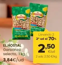 Autoservicios Familia El hostal - garbanzo selecto oferta