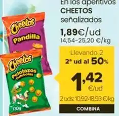 Autoservicios Familia Cheetos - en los aperitivos oferta