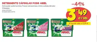 AhorraMas Ariel - detergente cápsulas pods oferta