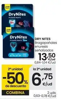 Eroski Drynites - bragapanales enuresis oferta