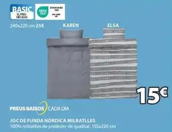 JYSK Funda nórdica oferta