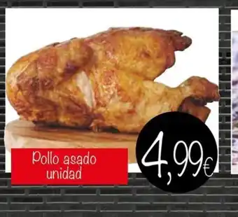 Supermercados Piedra Pollo asado unidad oferta