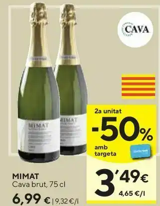 Caprabo Cava brut mima oferta
