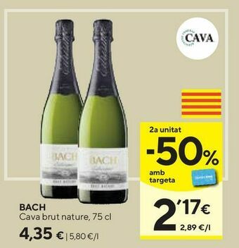 Caprabo Cava brut bach oferta