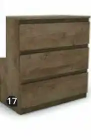 Conforama Cómoda 3 cajones eleganza oferta