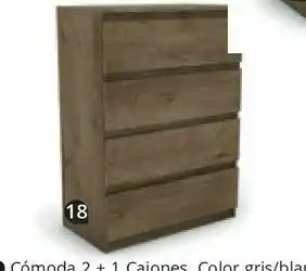 Conforama Sifonier 4 cajones eleganza oferta