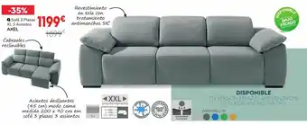 Conforama Sofás 3 piezas xl oferta