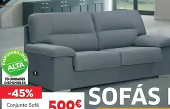 Conforama Sofá 3 plazas toronto oferta