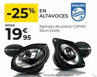 Xiaomi Altavoces para coche philips oferta