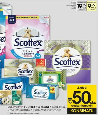 Eroski Papel higiénico derma cuidado oferta