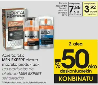 Eroski Cuidado hidratante antifatiga l'oréal oferta