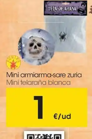 Eroski Mini telaraña blanca oferta