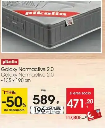 Eroski Galaxy normactive pikolin oferta