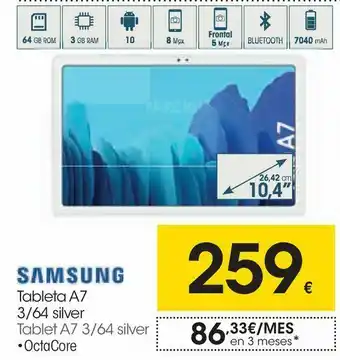 Eroski Tablet samsung oferta