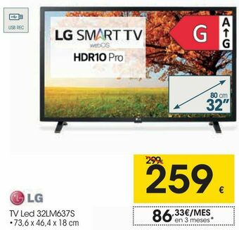 Eroski Tv led lg oferta
