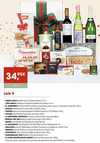 Eroski Lote 9 oferta