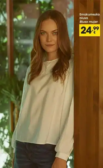 Eroski Blusa mujer oferta