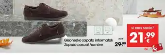 Eroski Zapato casual hombre oferta