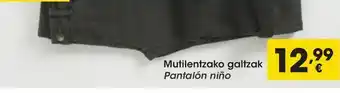 Eroski Pantalón niño oferta