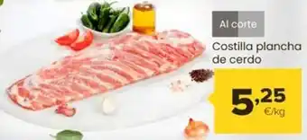 Autoservicios Familia Costilla plancha de cerdo oferta