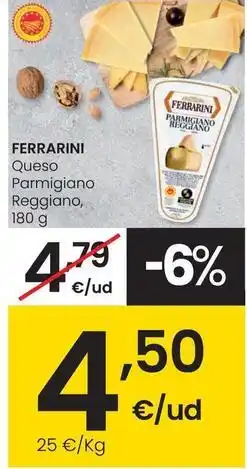 Eroski Ferrarini - queso parmigiano reggiano oferta