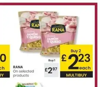 Eroski RANA On selected products oferta