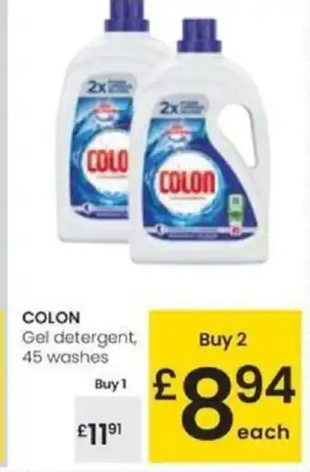 Eroski COLON Gel detergent, 45 washes oferta