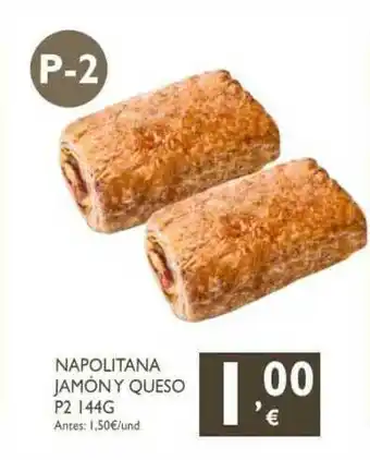 Supermercados La Despensa Napolitana Jamón Y Queso P2 oferta
