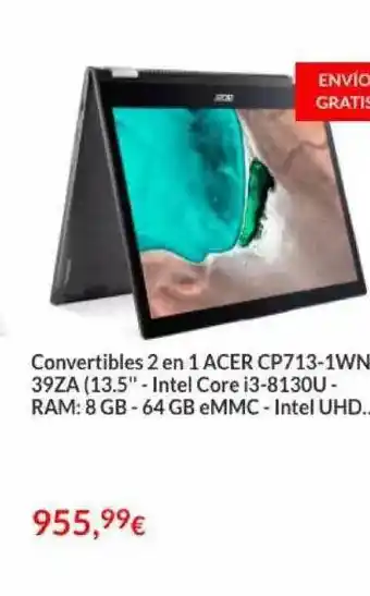 Worten Convertibles 2 En 1 Acer Cp713-1wn39za oferta