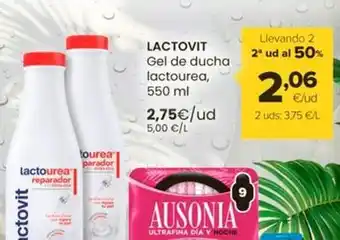 Autoservicios Familia Lactovit - gel de ducha lactourea oferta